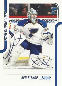 #410 Ben Bishop - St. Louis Blues - 2011-12 Score Hockey