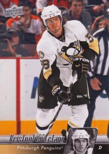 #411 Kristopher Letang - Pittsburgh Penguins - 2010-11 Upper Deck Hockey