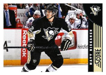 #411 Matt Niskanen - Pittsburgh Penguins - 2013-14 Score Hockey
