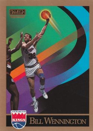 #412 Bill Wennington - Sacramento Kings - 1990-91 SkyBox Basketball