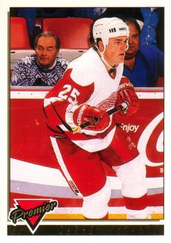 #412 Darren McCarty - Detroit Red Wings - 1993-94 O-Pee-Chee Premier Hockey - Gold