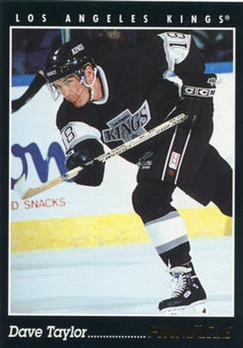 #412 Dave Taylor - Los Angeles Kings - 1993-94 Pinnacle Hockey
