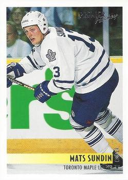 #412 Mats Sundin - Toronto Maple Leafs - 1994-95 Topps Premier Hockey
