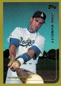 #412 Todd Hundley - Los Angeles Dodgers - 1999 Topps Baseball