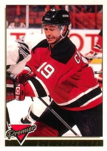 #413 Bob Carpenter - New Jersey Devils - 1993-94 O-Pee-Chee Premier Hockey - Gold