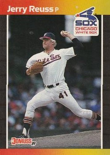 #413 Jerry Reuss - Chicago White Sox - 1989 Donruss Baseball