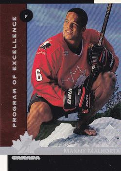 #413 Manny Malhotra - Canada - 1997-98 Upper Deck Hockey
