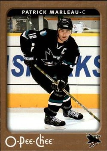 #413 Patrick Marleau - San Jose Sharks - 2006-07 O-Pee-Chee Hockey