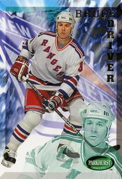 #413 Bruce Driver - New York Rangers - 1995-96 Parkhurst International Hockey