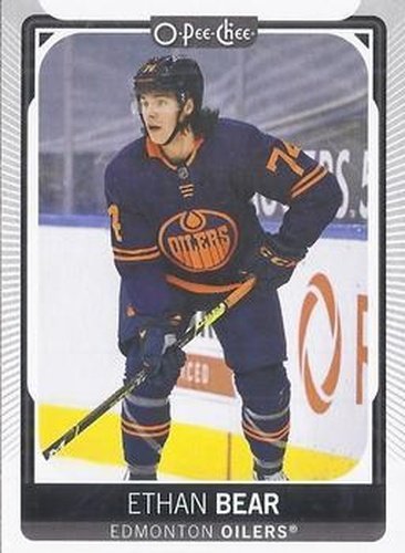 #413 Ethan Bear - Edmonton Oilers - 2021-22 O-Pee-Chee Hockey