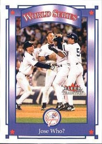 #413 Jose Vizcaino - New York Yankees - 2001 Fleer Tradition Baseball