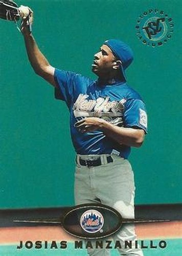 #413 Josias Manzanillo - New York Mets - 1995 Stadium Club Baseball