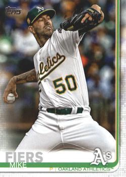#413 Mike Fiers - Oakland Athletics - 2019 Topps Baseball