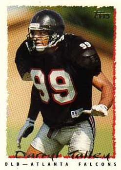 #413 Darryl Talley - Atlanta Falcons - 1995 Topps Football