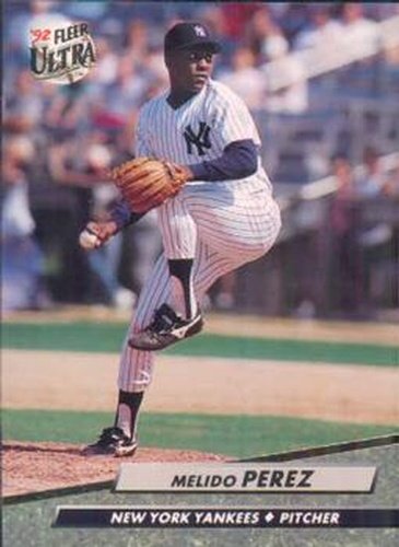 #413 Melido Perez - New York Yankees - 1992 Ultra Baseball