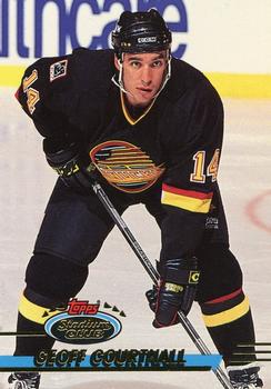 #413 Geoff Courtnall - Vancouver Canucks - 1993-94 Stadium Club Hockey