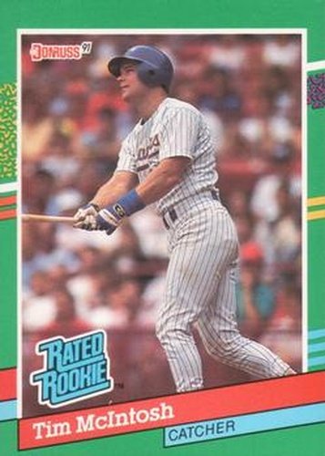 #414 Tim McIntosh - Milwaukee Brewers - 1991 Donruss Baseball