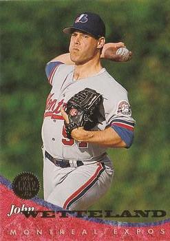 #414 John Wetteland - Montreal Expos - 1994 Leaf Baseball