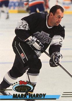 #414 Mark Hardy - Los Angeles Kings - 1993-94 Stadium Club Hockey