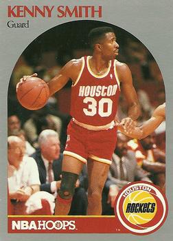 #414 Kenny Smith - Houston Rockets - 1990-91 Hoops Basketball