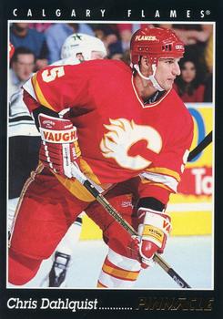 #414 Chris Dahlquist - Calgary Flames - 1993-94 Pinnacle Hockey