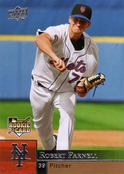 #414 Bobby Parnell - New York Mets - 2009 Upper Deck Baseball