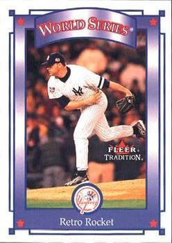 #414 Roger Clemens - New York Yankees - 2001 Fleer Tradition Baseball