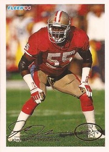 #414 John Johnson - San Francisco 49ers - 1994 Fleer Football