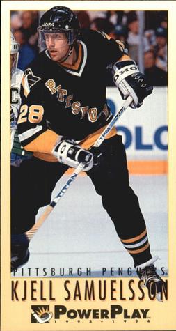 #414 Kjell Samuelsson - Pittsburgh Penguins - 1993-94 Fleer PowerPlay Hockey