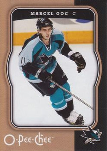 #414 Marcel Goc - San Jose Sharks - 2007-08 O-Pee-Chee Hockey