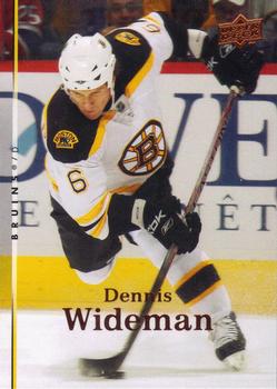 #415 Dennis Wideman - Boston Bruins - 2007-08 Upper Deck Hockey