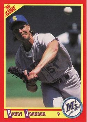 #415 Randy Johnson - Seattle Mariners - 1990 Score Baseball