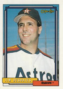 #415 Jim Deshaies - Houston Astros - 1992 O-Pee-Chee Baseball