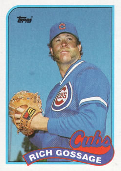 #415 Rich Gossage - Chicago Cubs - 1989 Topps Baseball