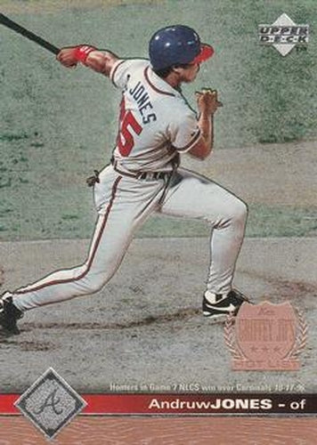 #415 Andruw Jones - Atlanta Braves - 1997 Upper Deck Baseball