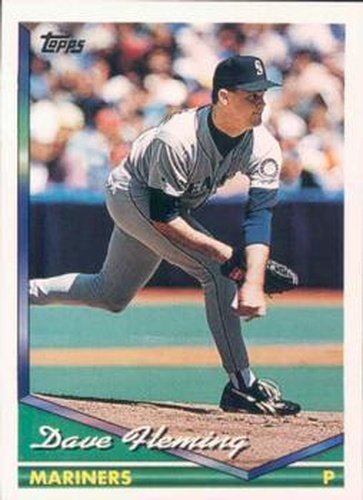 #415 Dave Fleming - Seattle Mariners - 1994 Topps Baseball