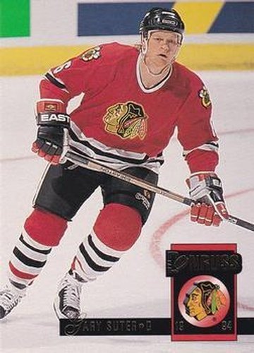 #415 Gary Suter - Chicago Blackhawks - 1993-94 Donruss Hockey