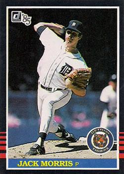 #415 Jack Morris - Detroit Tigers - 1985 Donruss Baseball