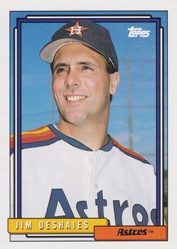 #415 Jim Deshaies - Houston Astros - 1992 Topps Baseball