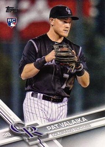 #415 Pat Valaika - Colorado Rockies - 2017 Topps Baseball