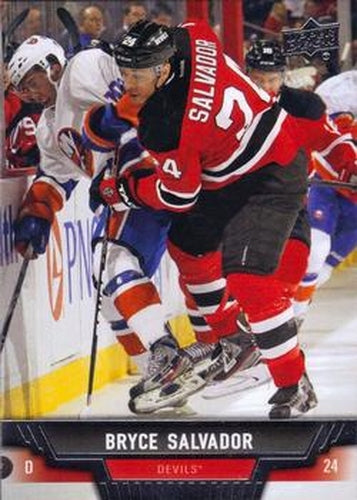 #415 Bryce Salvador - New Jersey Devils - 2013-14 Upper Deck Hockey