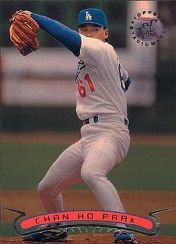 #416 Chan Ho Park - Los Angeles Dodgers - 1996 Stadium Club Baseball