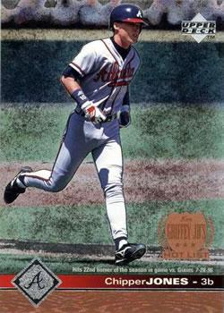 #416 Chipper Jones - Atlanta Braves - 1997 Upper Deck Baseball