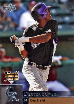 #416 Dexter Fowler - Colorado Rockies - 2009 Upper Deck Baseball