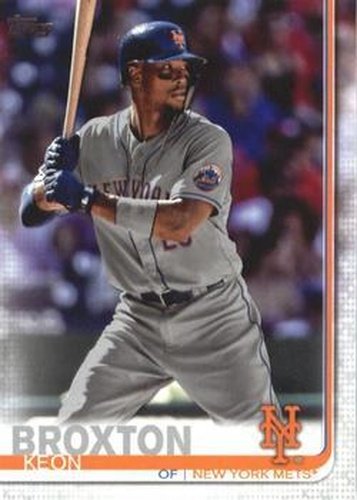#416 Keon Broxton - New York Mets - 2019 Topps Baseball