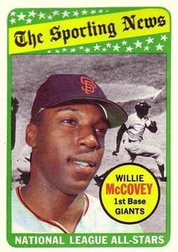 #416 Willie McCovey - San Francisco Giants - 1969 Topps Baseball