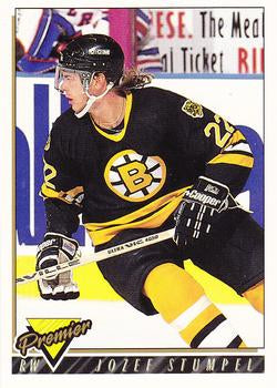 #416 Jozef Stumpel - Boston Bruins - 1993-94 Topps Premier Hockey