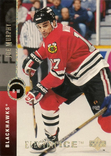 #416 Joe Murphy - Chicago Blackhawks - 1994-95 Upper Deck Hockey - Electric Ice