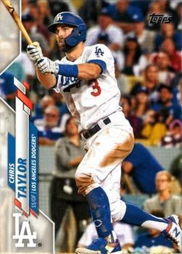 #416 Chris Taylor - Los Angeles Dodgers - 2020 Topps Baseball