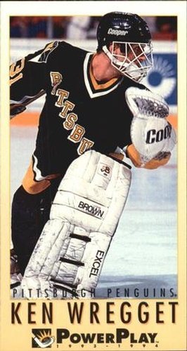 #417 Ken Wregget - Pittsburgh Penguins - 1993-94 Fleer PowerPlay Hockey
